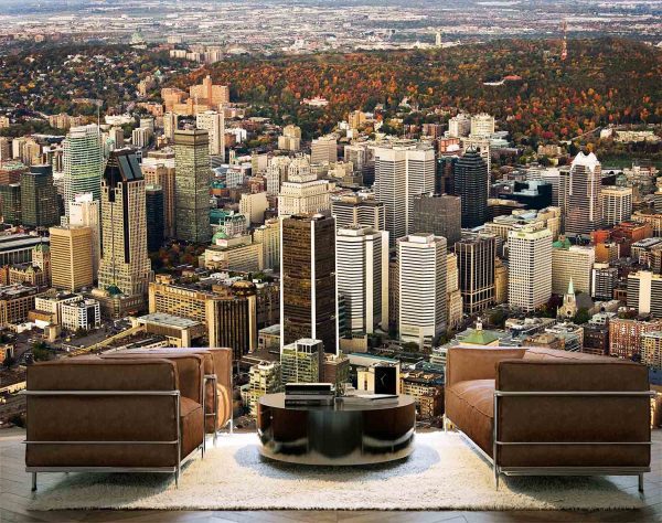 Montreal, One Morning in the Fall 12' x 8' (3,66m x 2,44m)