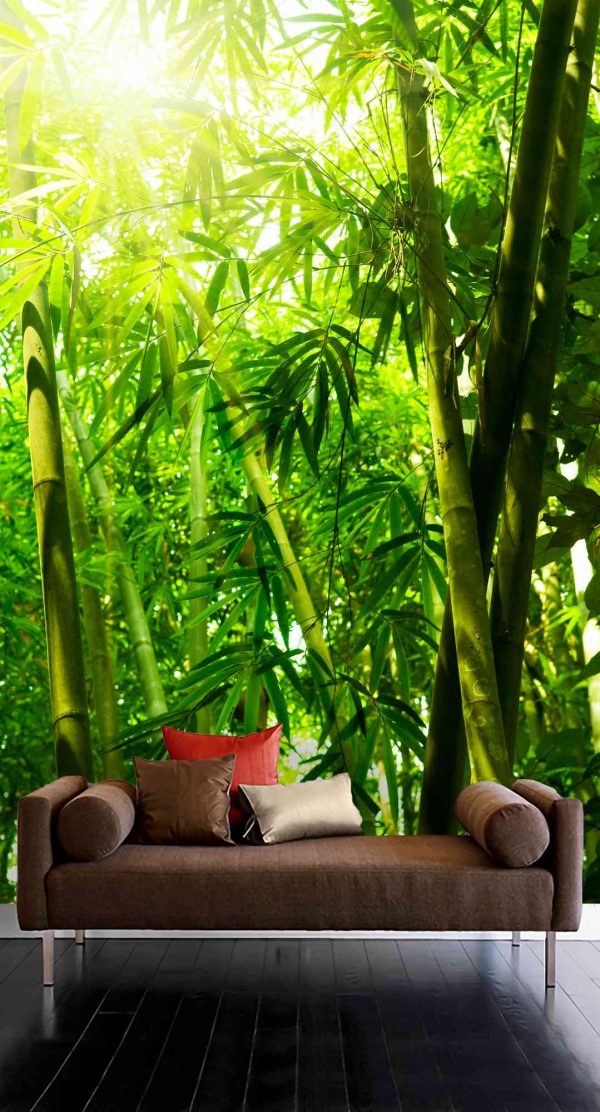 Bamboo Leaves 6' x 9' (1,83m x 2,75m)