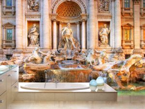 Trevi Fountain 12' x 8' (3,66m x 2,44m)