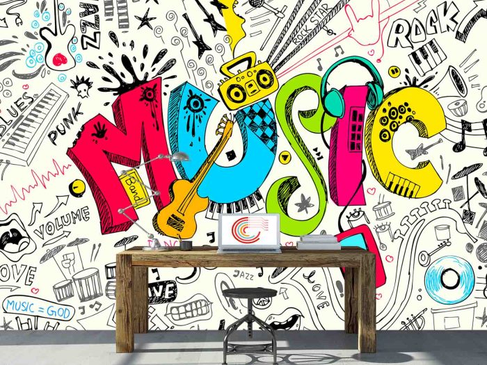 Let's Get Musical 12' x 8' (3,66m x 2,44m)