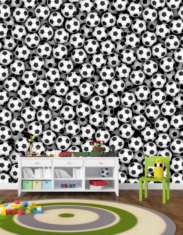 Soccer Balls 9' x 9' (2,75m x 2,75m)