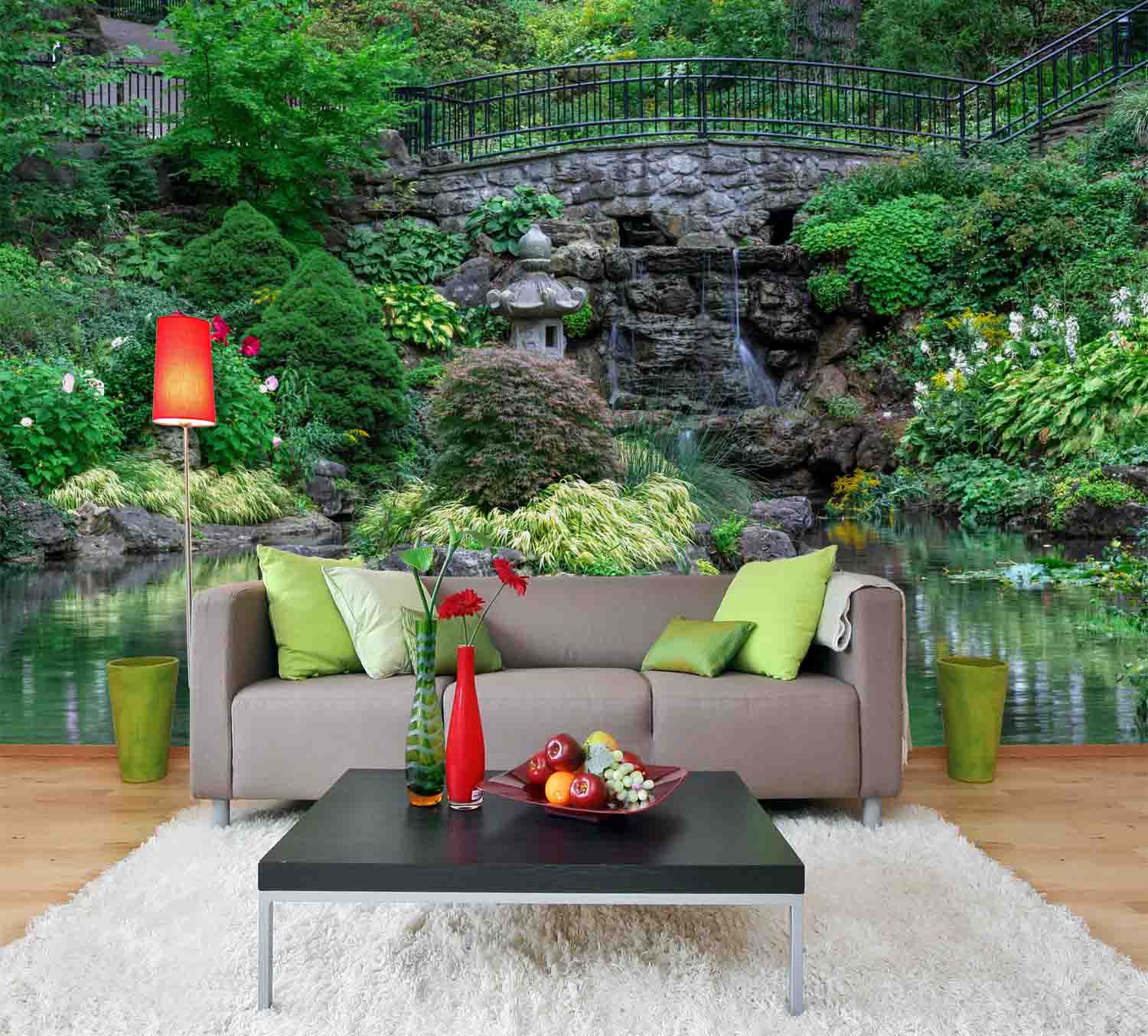 Wallpaper Mural Garden in High Park, Toronto | Muralunique Wallpaper Mural Garden in High Park, Toronto | Muralunique