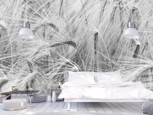 Wheat Field (Black and White) 12' x 9' (3,66m x 2,75m)