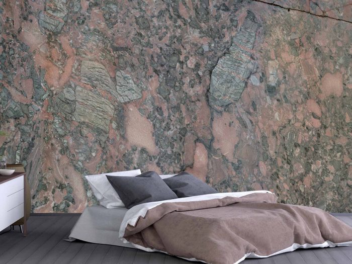 Cracked Marble Rock Face 12' x 9' (3,66m x 2,75m)