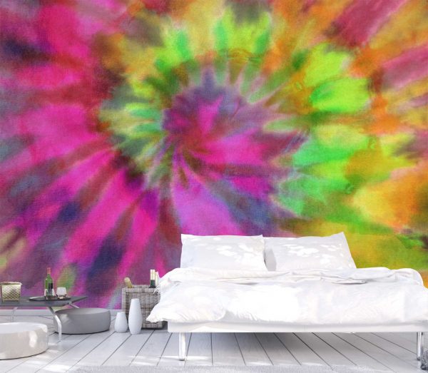 Pastel Tie-Dye Fabric 10.5' x 8' (3,20m x 2,44m)