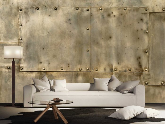 Riveted Metal (Copper) 12' x 8' (3,66m x 2,44m)