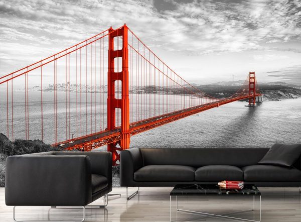 Golden Gate Bridge in San Francisco 12' x 8' (3,66m x 2,44m)