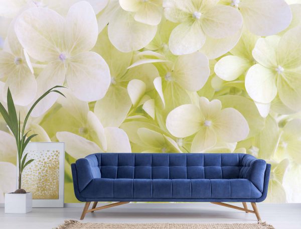 Hydrangea Flowers 12' x 8' (3,66m x 2,44m)