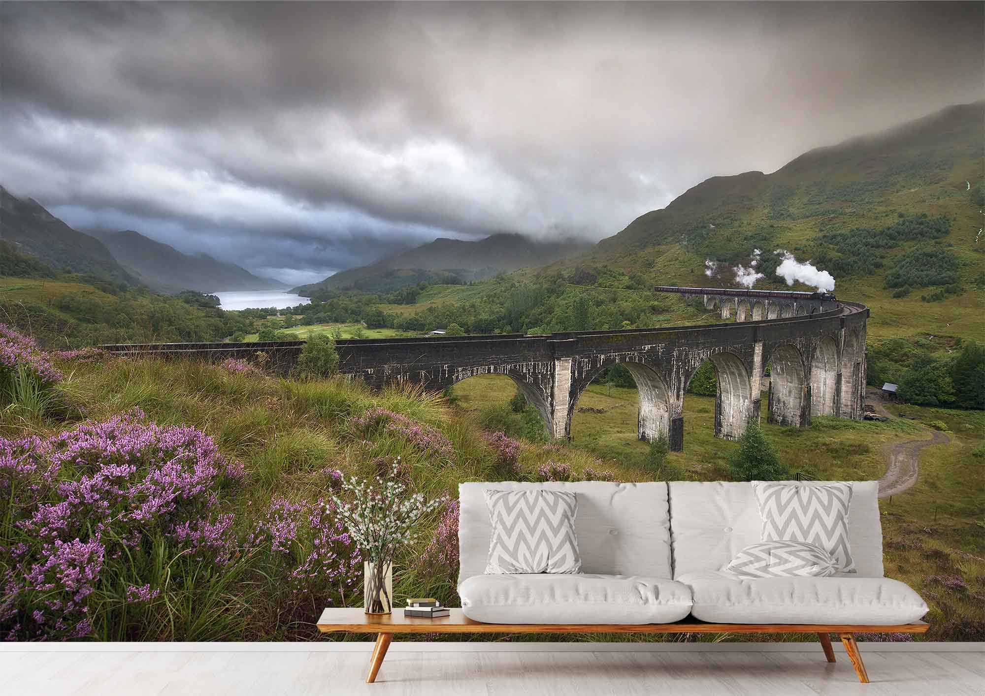 Glenfinnan Viaduct, Scotland 12' x 8' (3,66m x 2,44m)