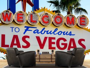 Welcome to Las Vegas 12' x 8' (3,66m x 2,44m)