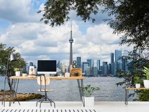 Toronto Skyline from Toronto Island 12' x 8' (3,66m x 2,44m)