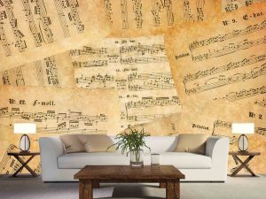 Music Sheets 12' x 8' (3,66m x 2,44m)