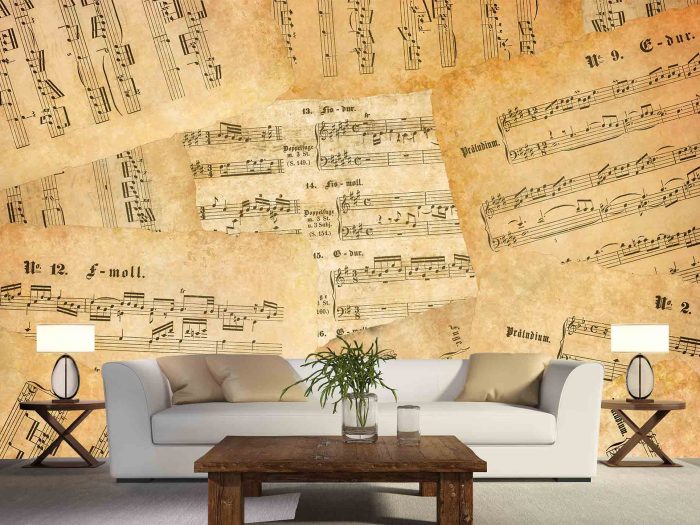 Music Sheets 12' x 8' (3,66m x 2,44m)