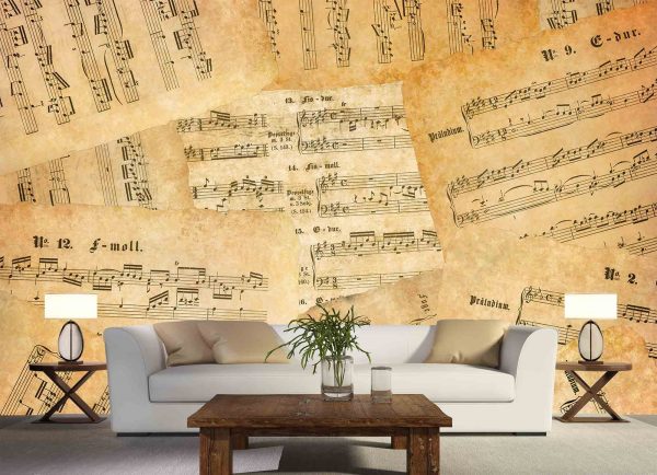 Music Sheets 12' x 8' (3,66m x 2,44m)