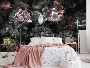 Bouquet of Fabric Flowers 15' x 8' (4,57m x 2,44m)