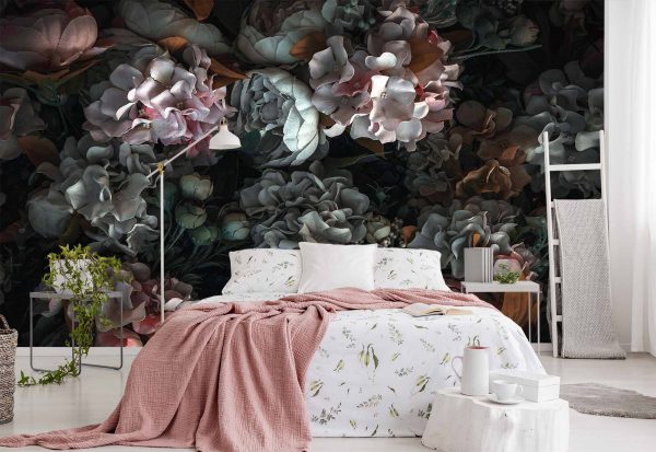 Bouquet of Fabric Flowers 15' x 8' (4,57m x 2,44m)
