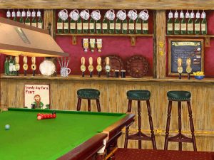 Irish Pub 10.5' x 8' (3,20m x 2,44m)