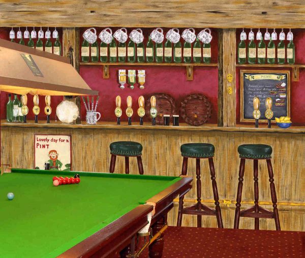 Irish Pub 10.5' x 8' (3,20m x 2,44m)