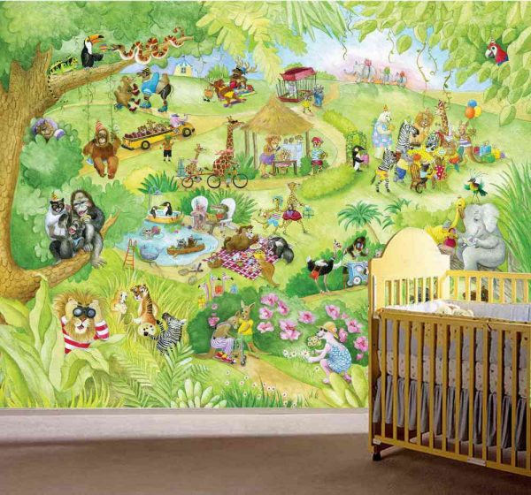 Leonard at the Zoo 10.5' x 8' (3,20m x 2,44m)