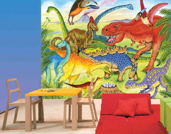 Dinosaurs 10.5' x 8' (3,20m x 2,44m)