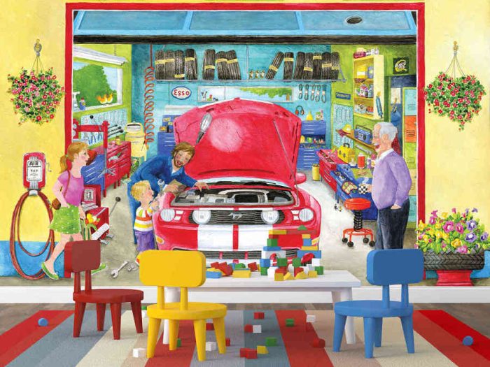Service Station 10.5' x 8' (3,20m x 2,44m)