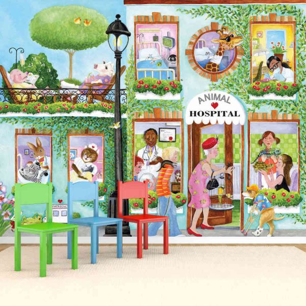 Animal Hospital (English Version) 10.5' x 8' (3,20m x 2,44m)