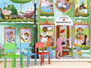 Animal Hospital (English Version) 10.5' x 8' (3,20m x 2,44m)