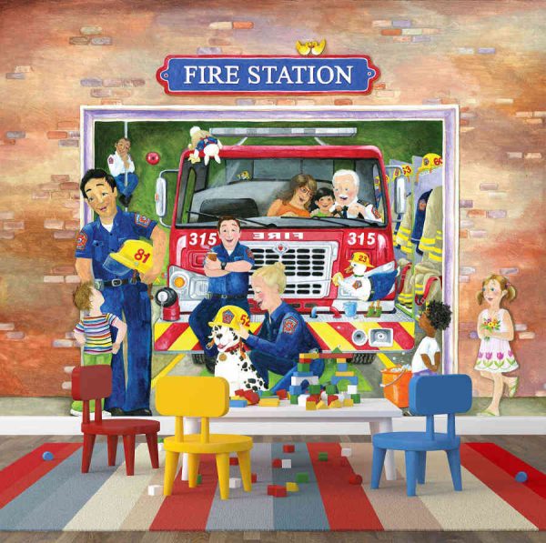 Fire Station (English Version) 10.5' x 8' (3,20m x 2,44m)