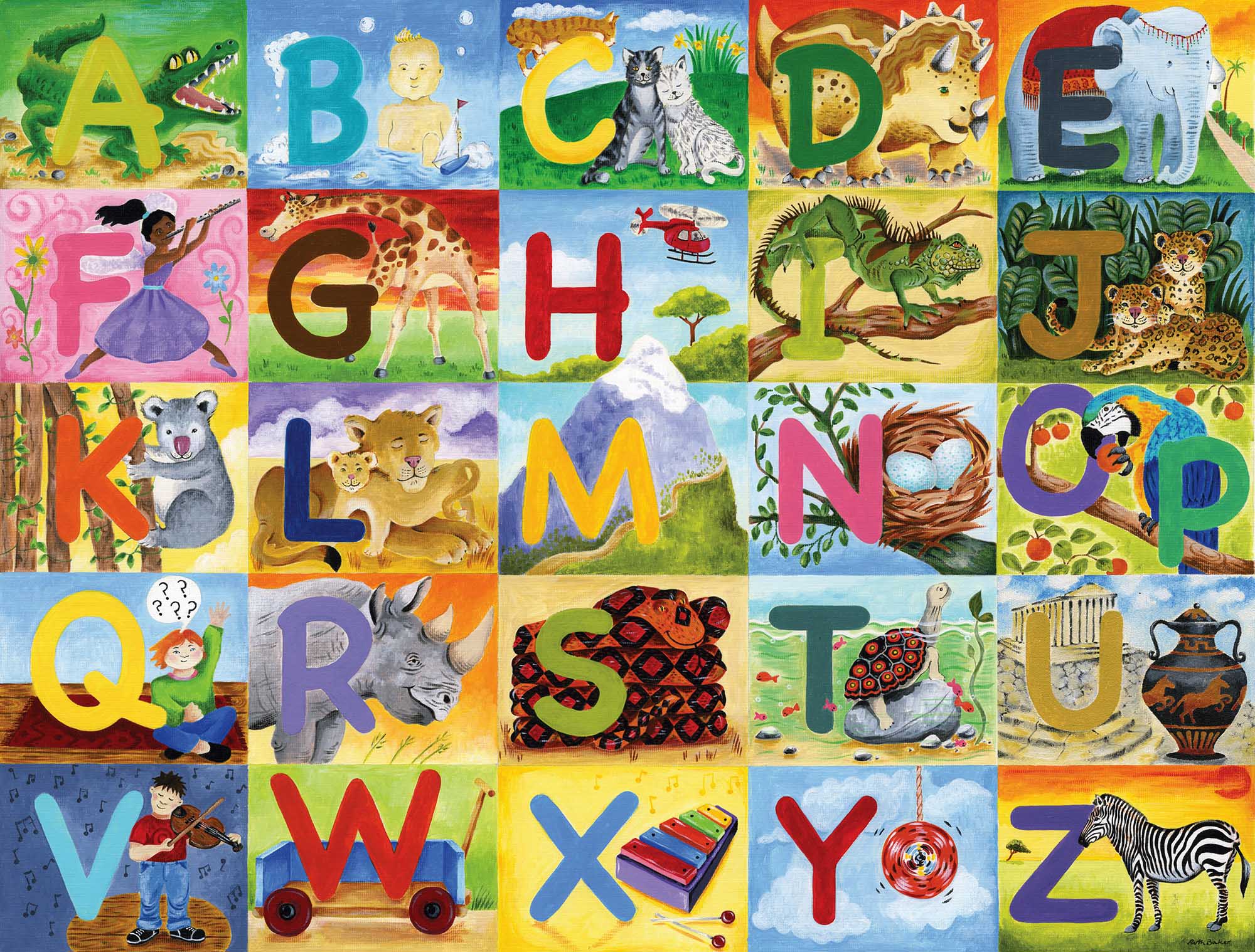 Wallpaper Mural Alphabet Muralunique Wallpaper Mural Alphabet Muralunique