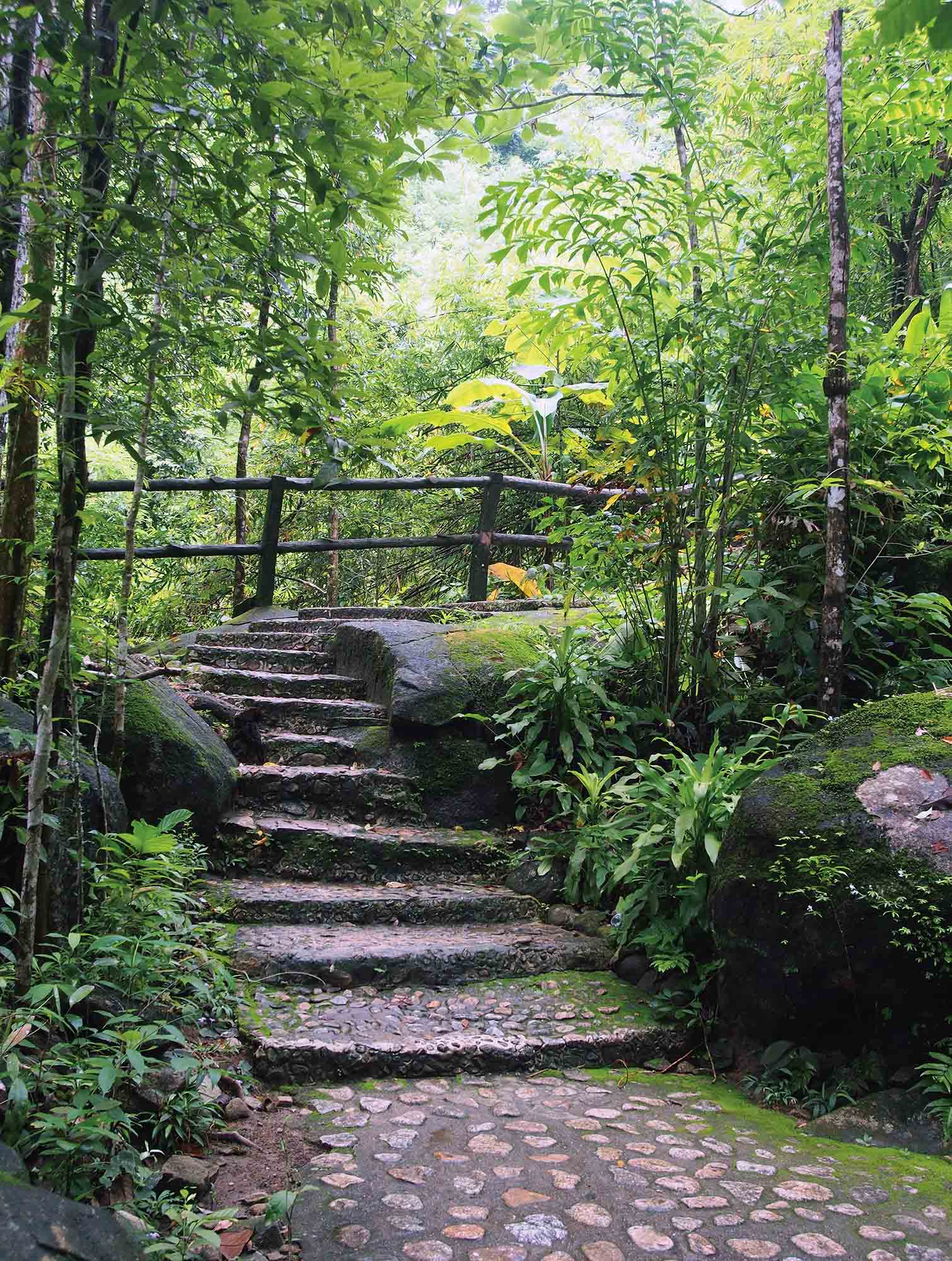 Natural Stone Garden Steps Riven Stone | Bespoke Steps
