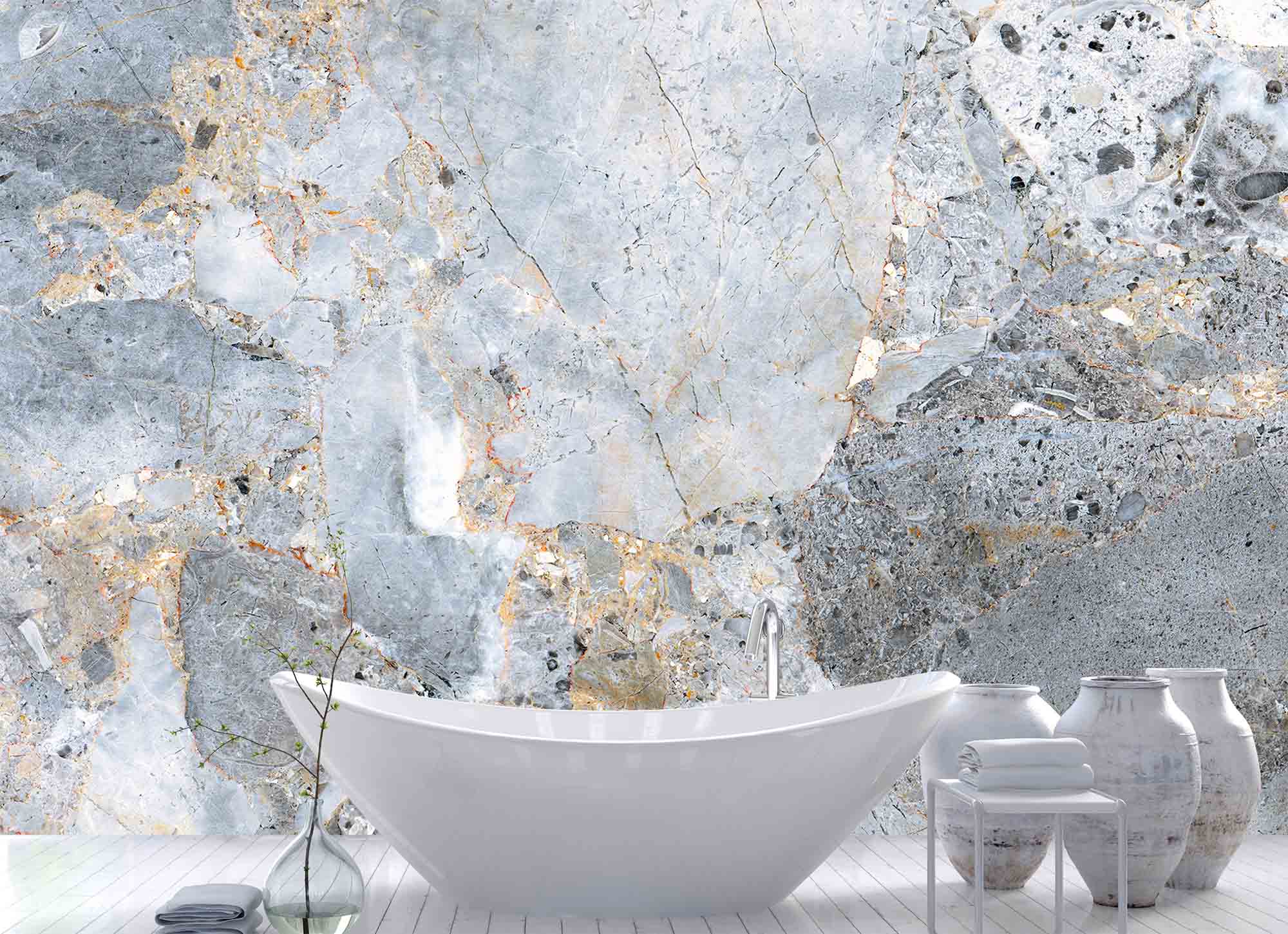 Tapisserie Effet Marbre