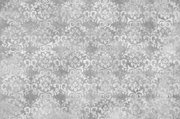 Faux Damask Grey
