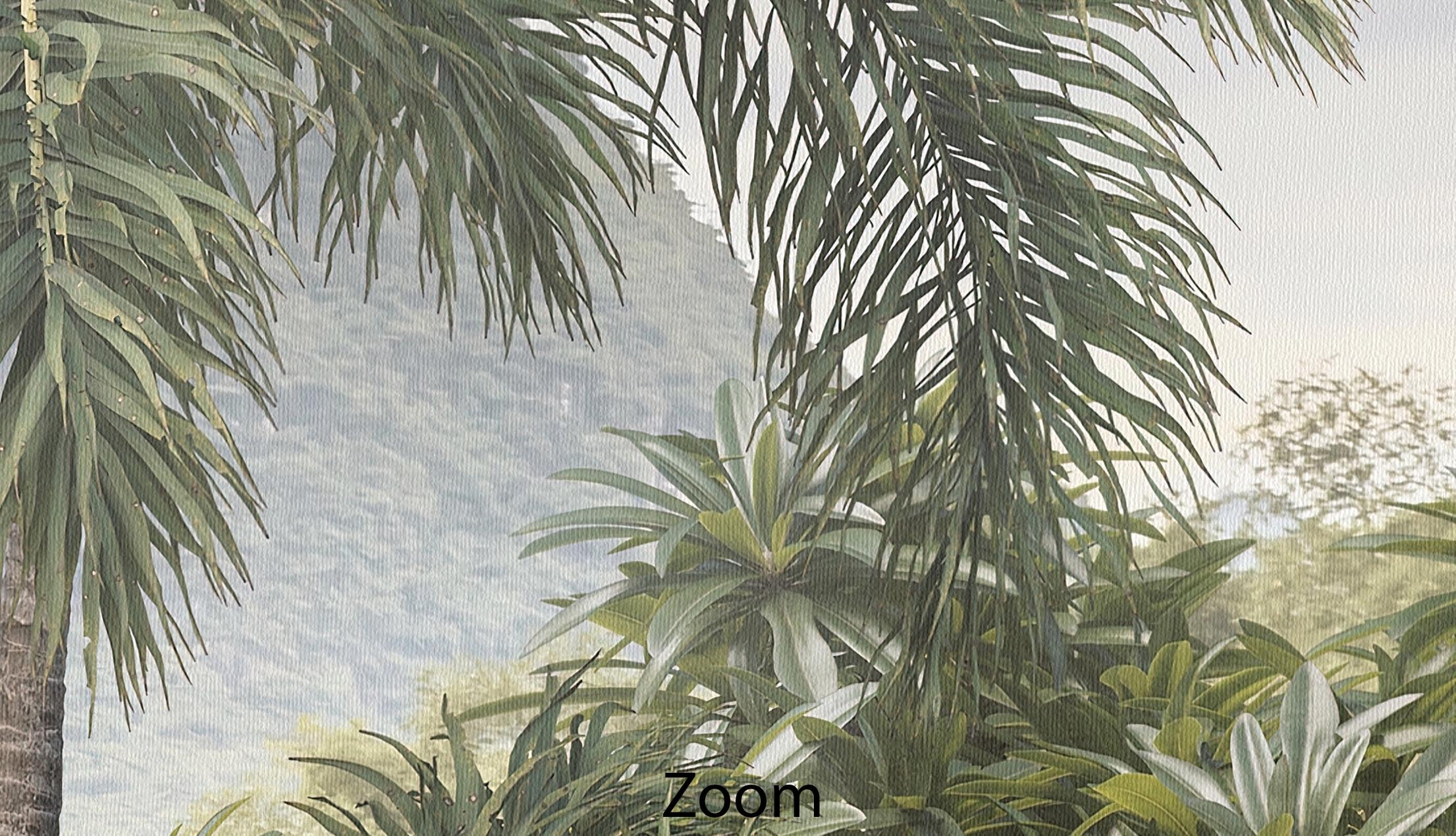 Tropical Paradise with Texture | Muralunique