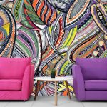 Psychedelic Wall Mural