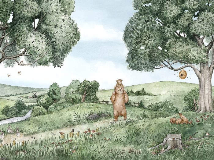 Ours et Abeilles
