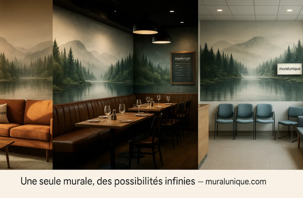Muralunique: Leader québécois des murales en papier peint écologique