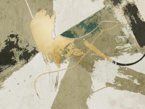 Golden Sage Modern Art
