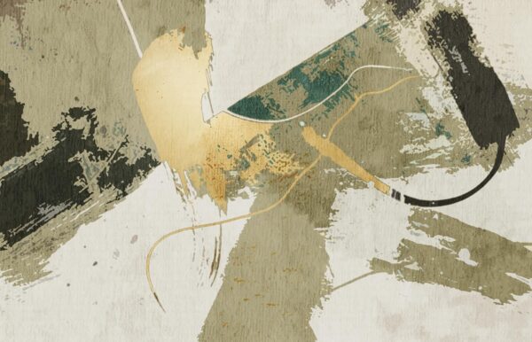 Golden Sage Modern Art